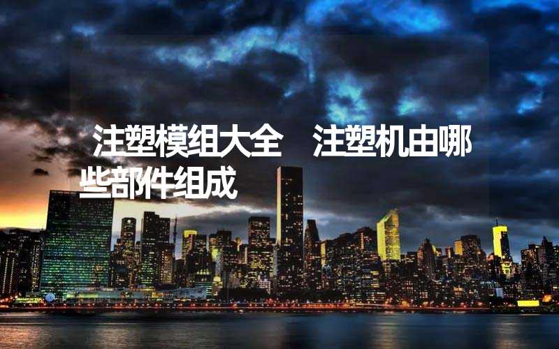 注塑模组大全 注塑机由哪些部件组成